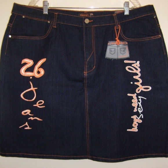Trendy Denim Blue Jeans Summer Mini Skirt